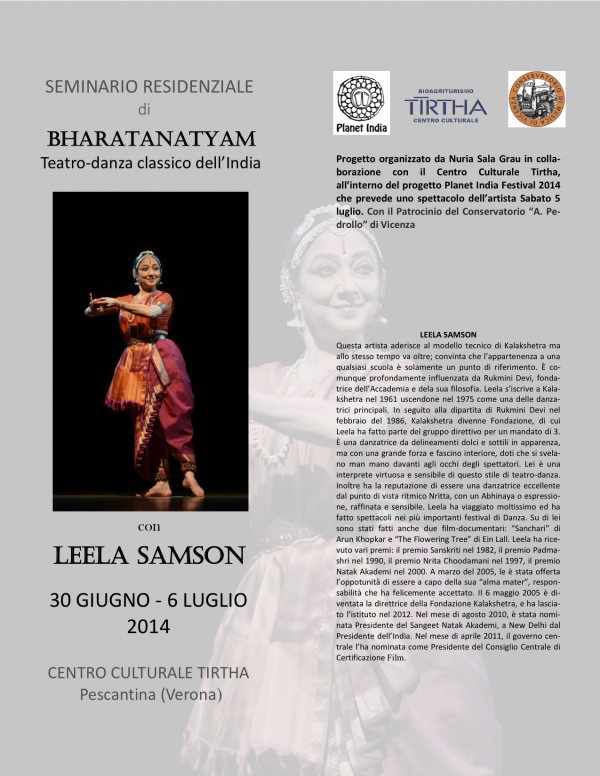 seminario residenziale leela Samson Tirtha