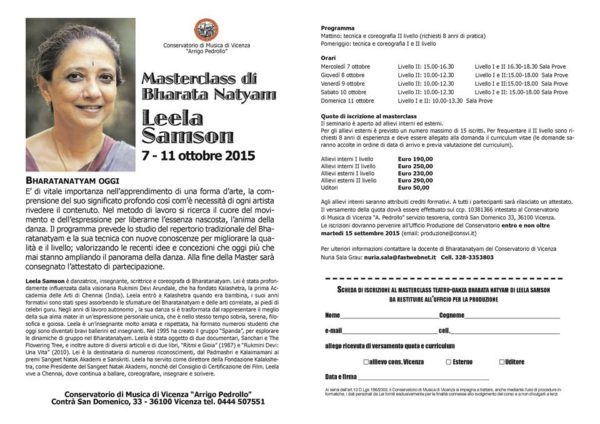 ok Master Leela Samson Bharatanatyam