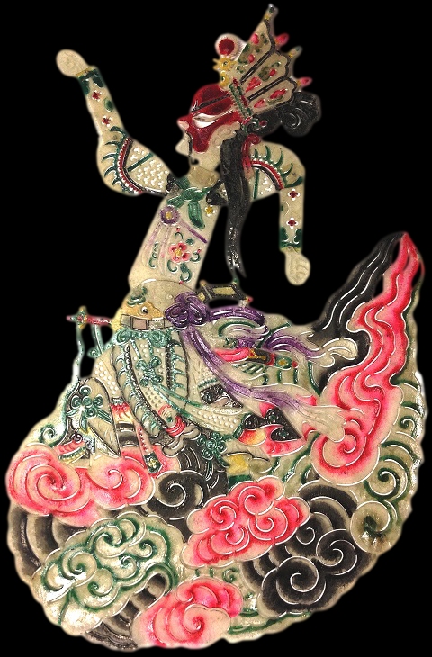 Figura 5, ombra della Collezione Signorelli, raffigurante Yang Jian, generale celeste, seconda metà del XX sec.© Primangeli 